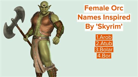 female orc name